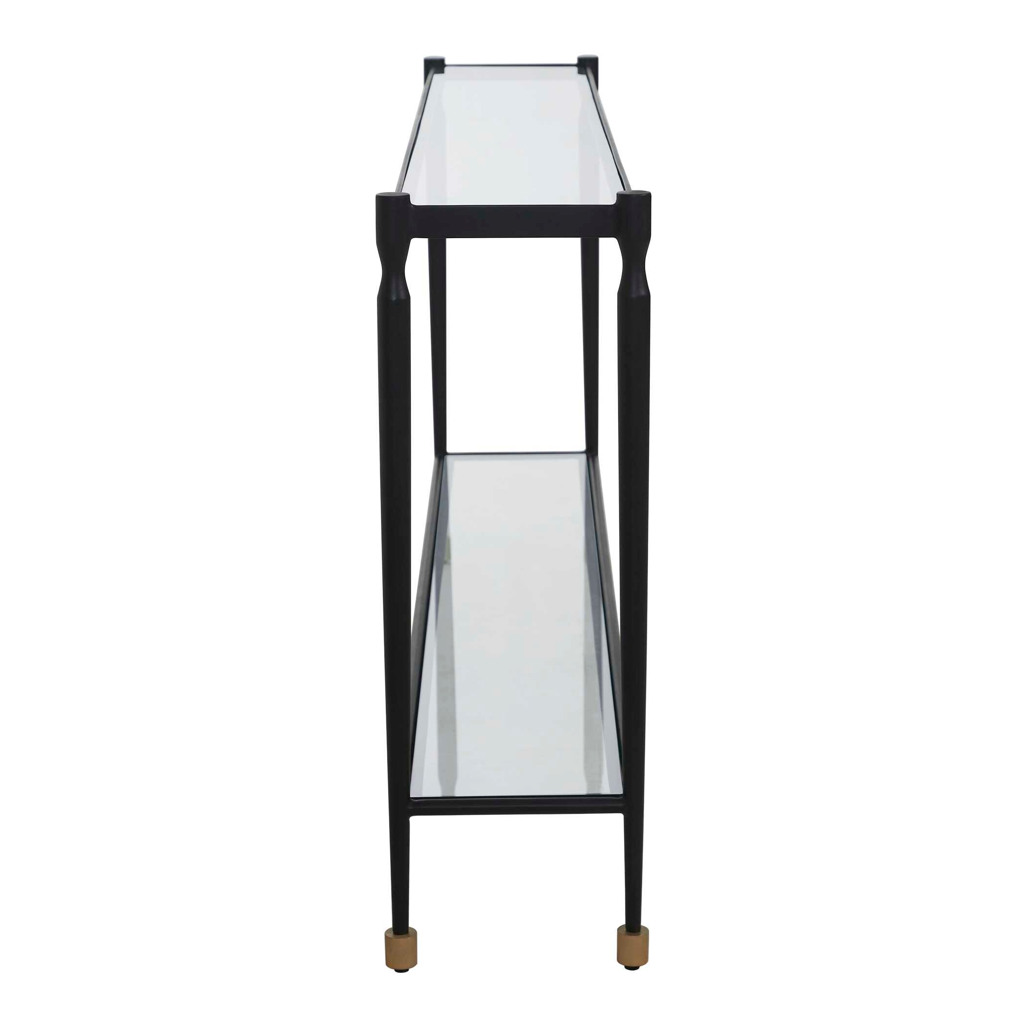 Uttermost Javana Glass / Iron Console Table