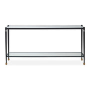 Uttermost Javana Glass / Iron Console Table