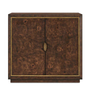 Uttermost Flores Burl Wood 2 Door Cabinet