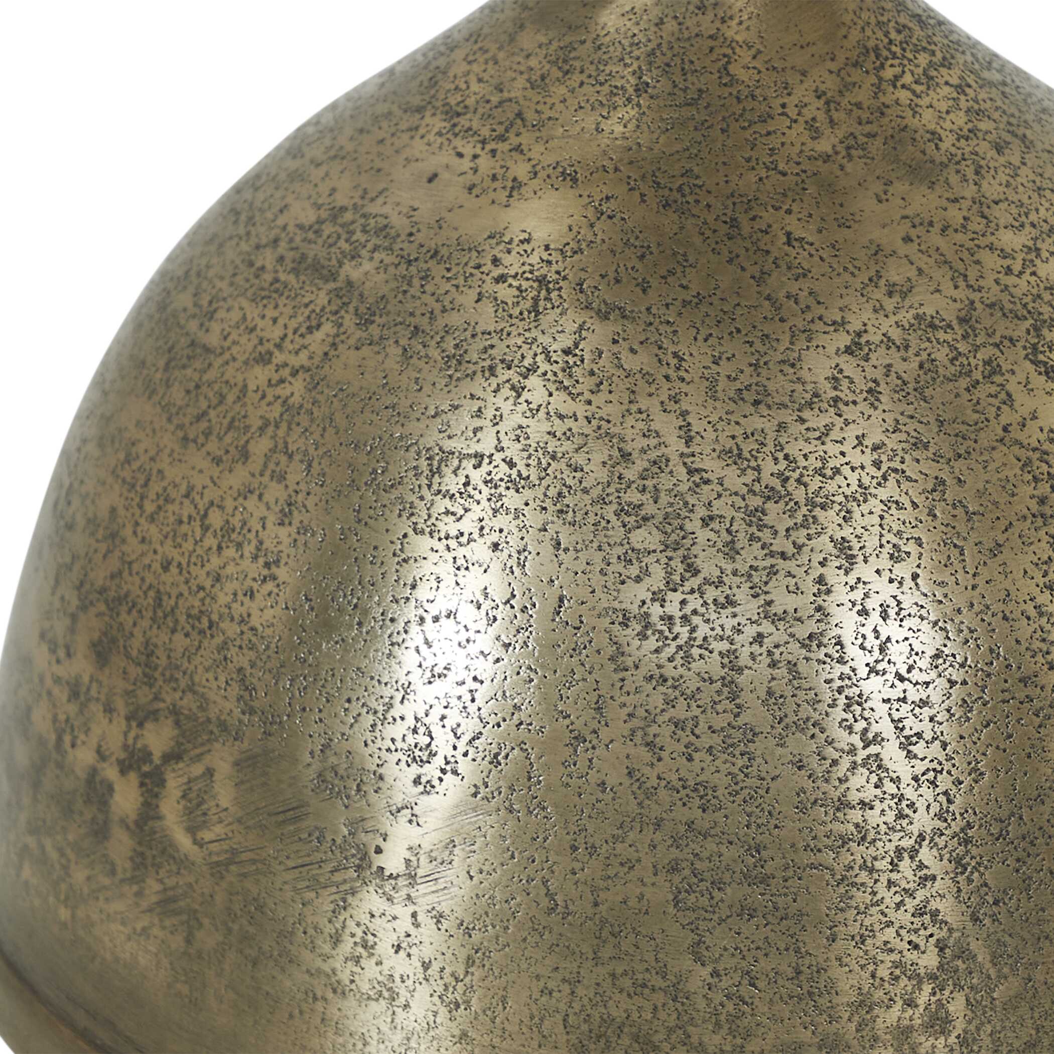 Lyndhurst Round Brass Pedestal Table