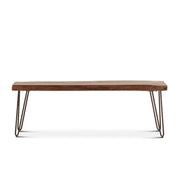 Vail 54" Bench in Walnut
