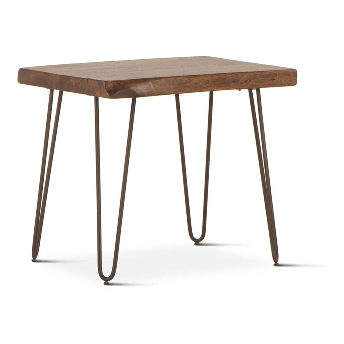 Vail 26" Side Table in Walnut