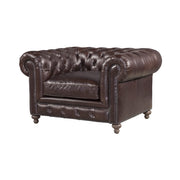 Finn Chair in Valencia Dark Brown