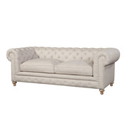 Finn 90″ Sofa in Classic Linen