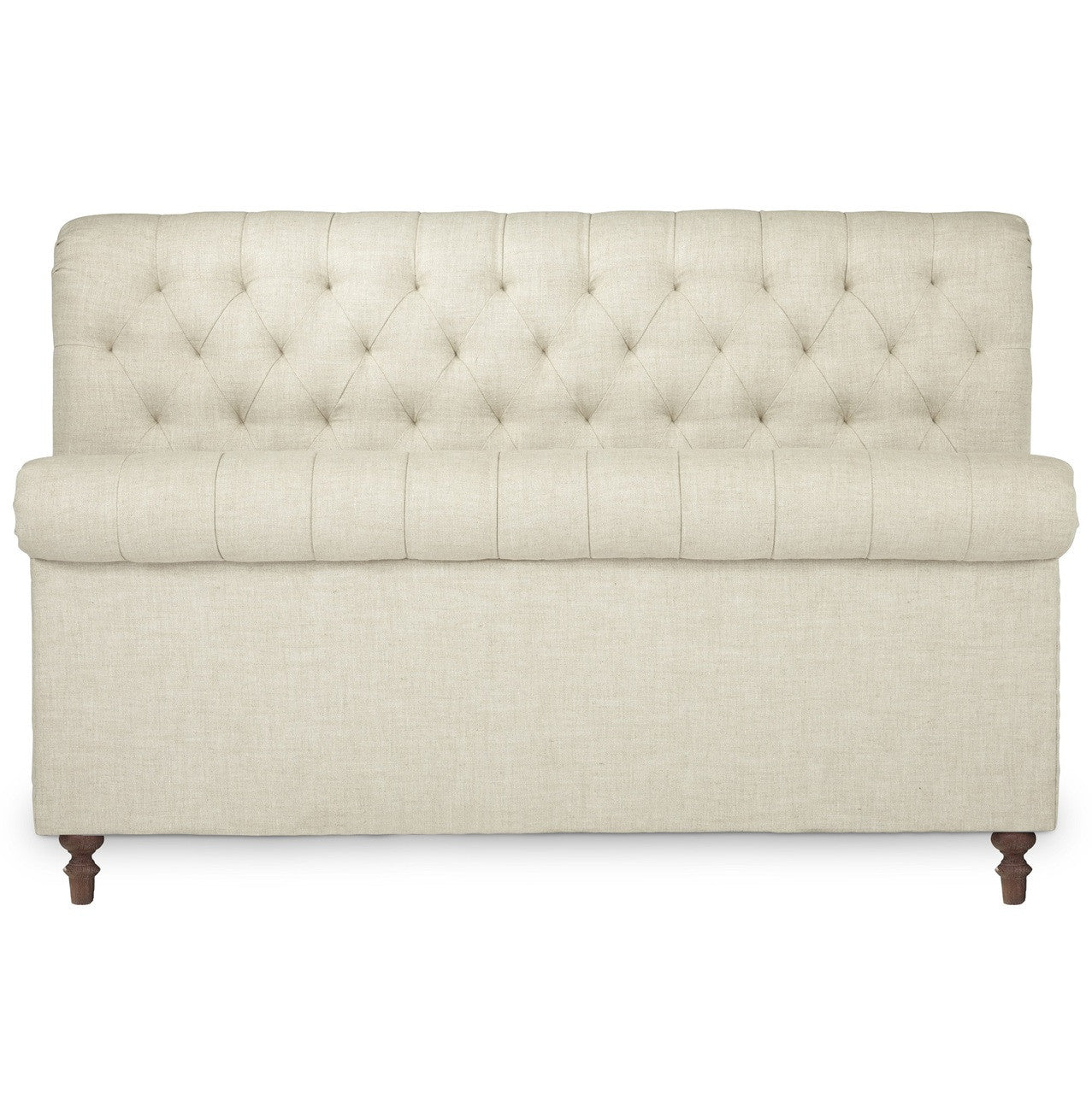 chesterfield fabric sleigh bed with footboard