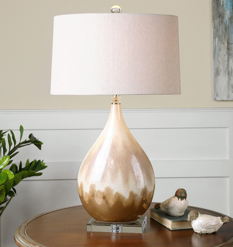 Flavian Glazed Ceramic Table Lamp
