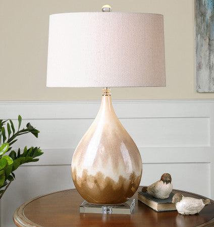 Flavian Glazed Ceramic Table Lamp