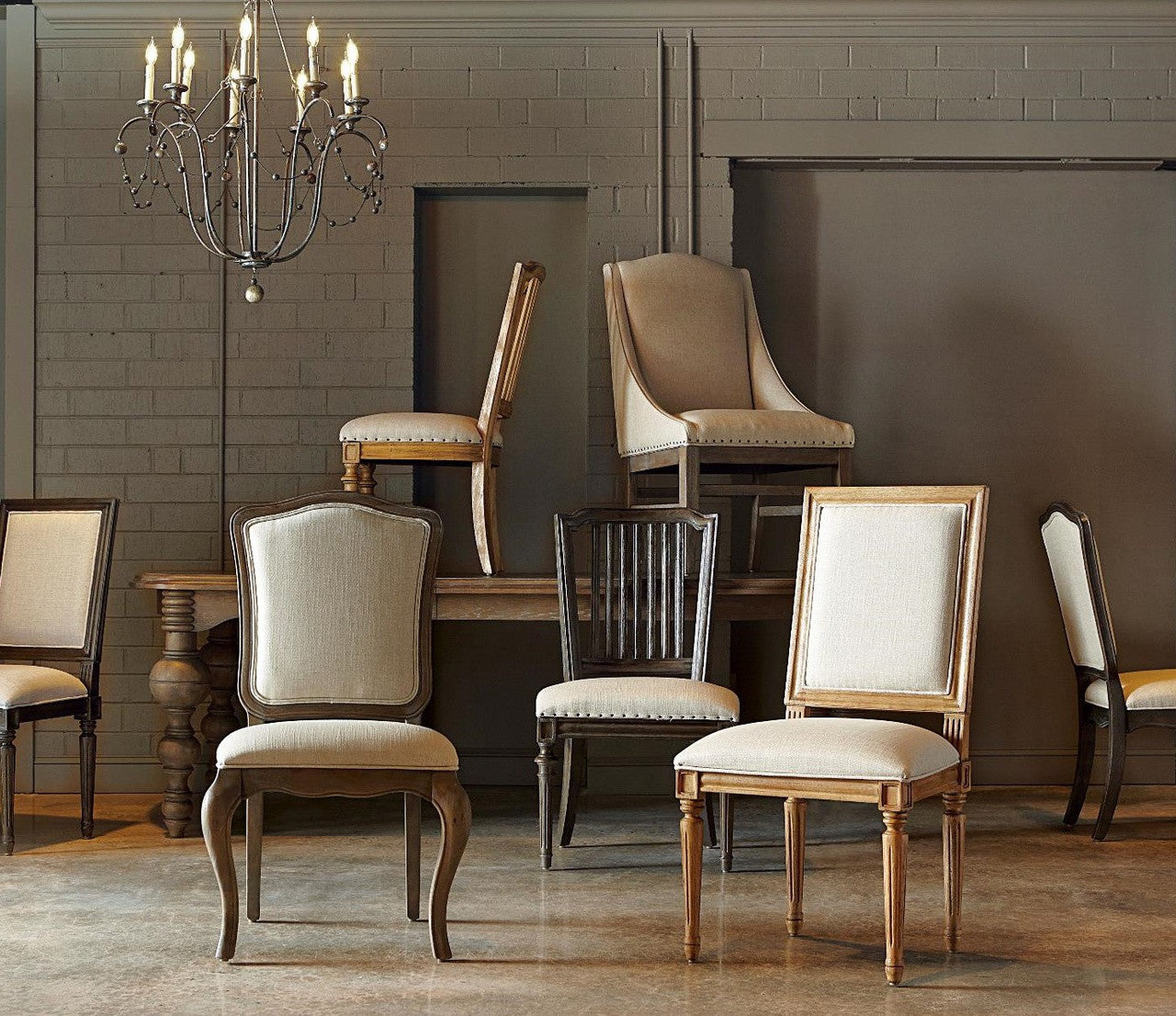 Vintage French Dining Chairs