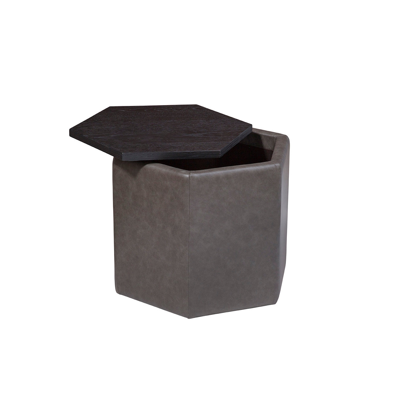 Fresno Bunching Cocktail Ottoman in Parrot Grey