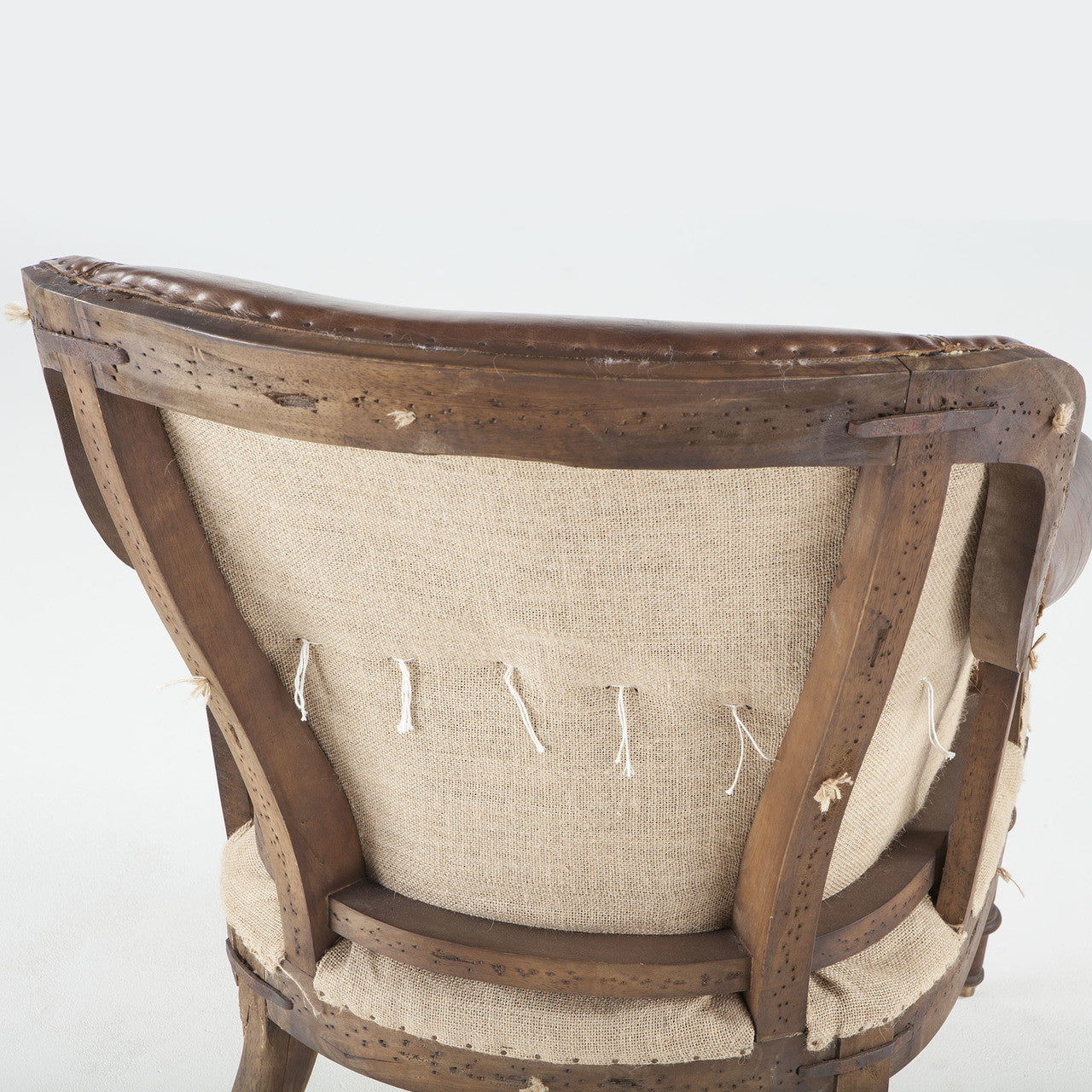 Churchill Deconstructed Vintage Leather Club Chair | Zin Home