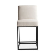 Renegade Counter Chair in Off White Linen