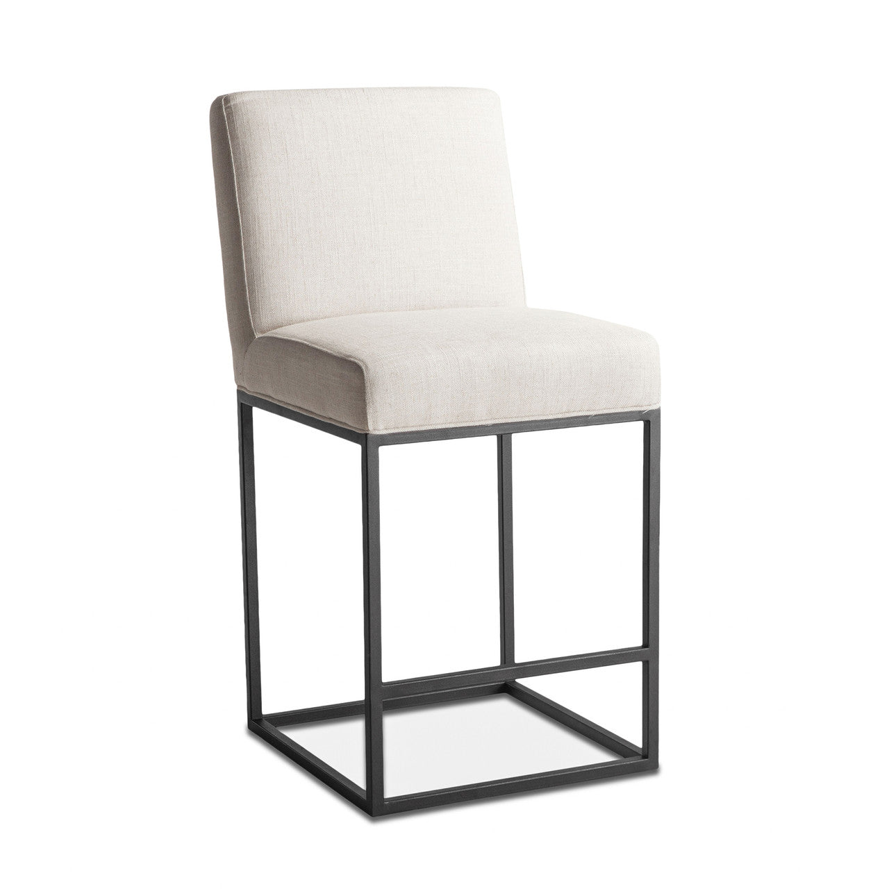Renegade Counter Chair in Off White Linen