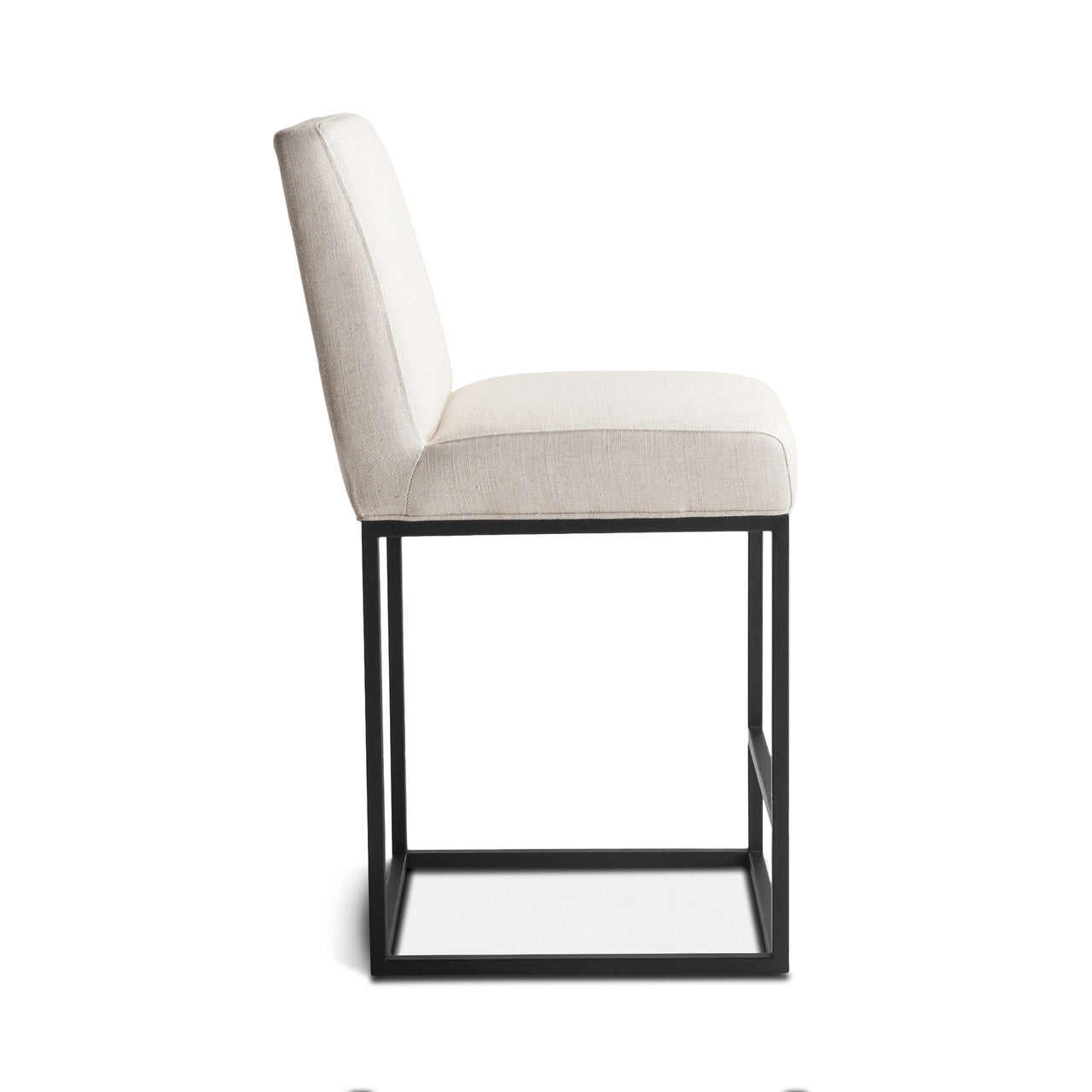 Renegade Counter Chair in Off White Linen