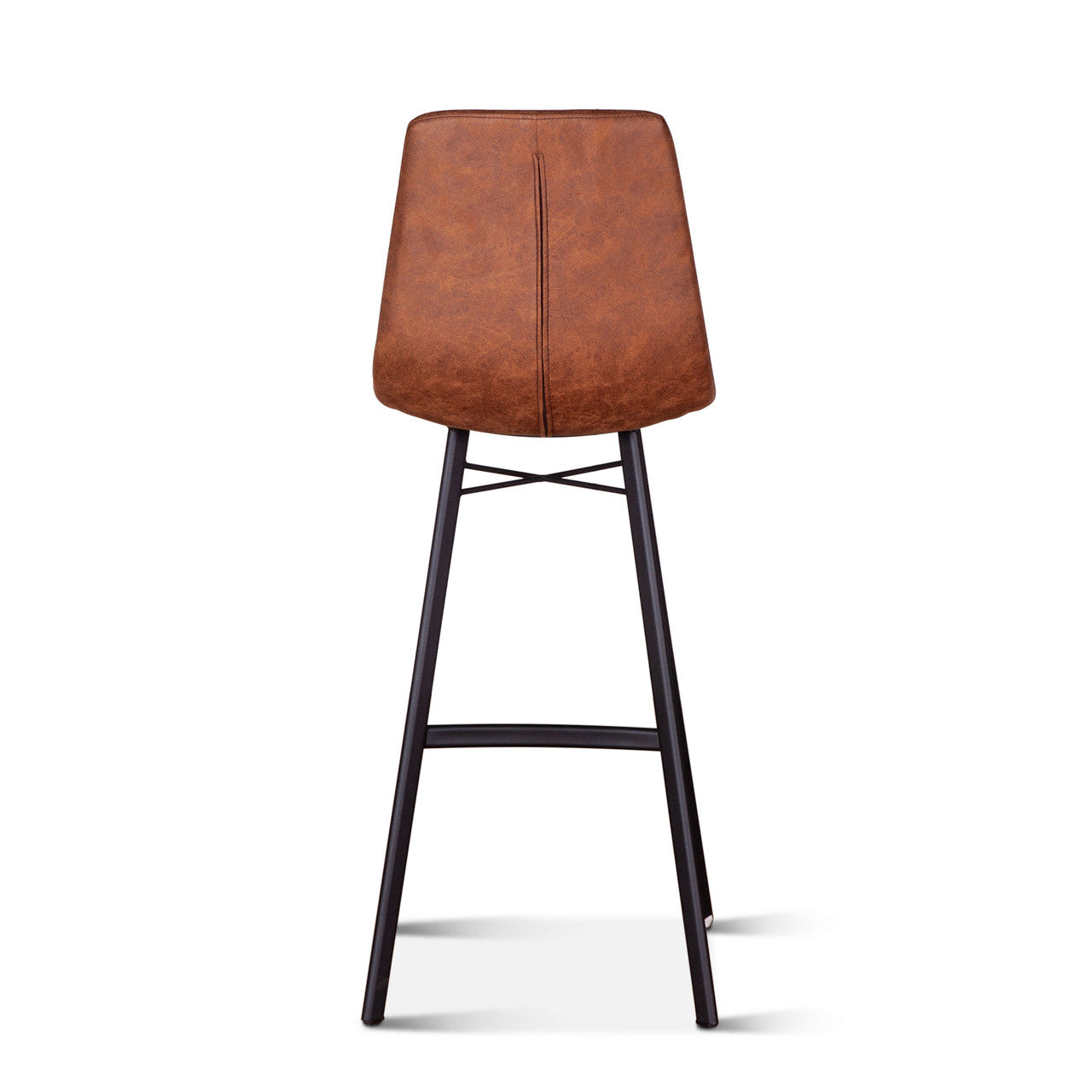 Sam 18" Bar Chair in Trapper Brown Microfiber