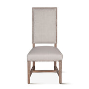 Darcy 21" Upholstered Dining Chair in Greige Linen