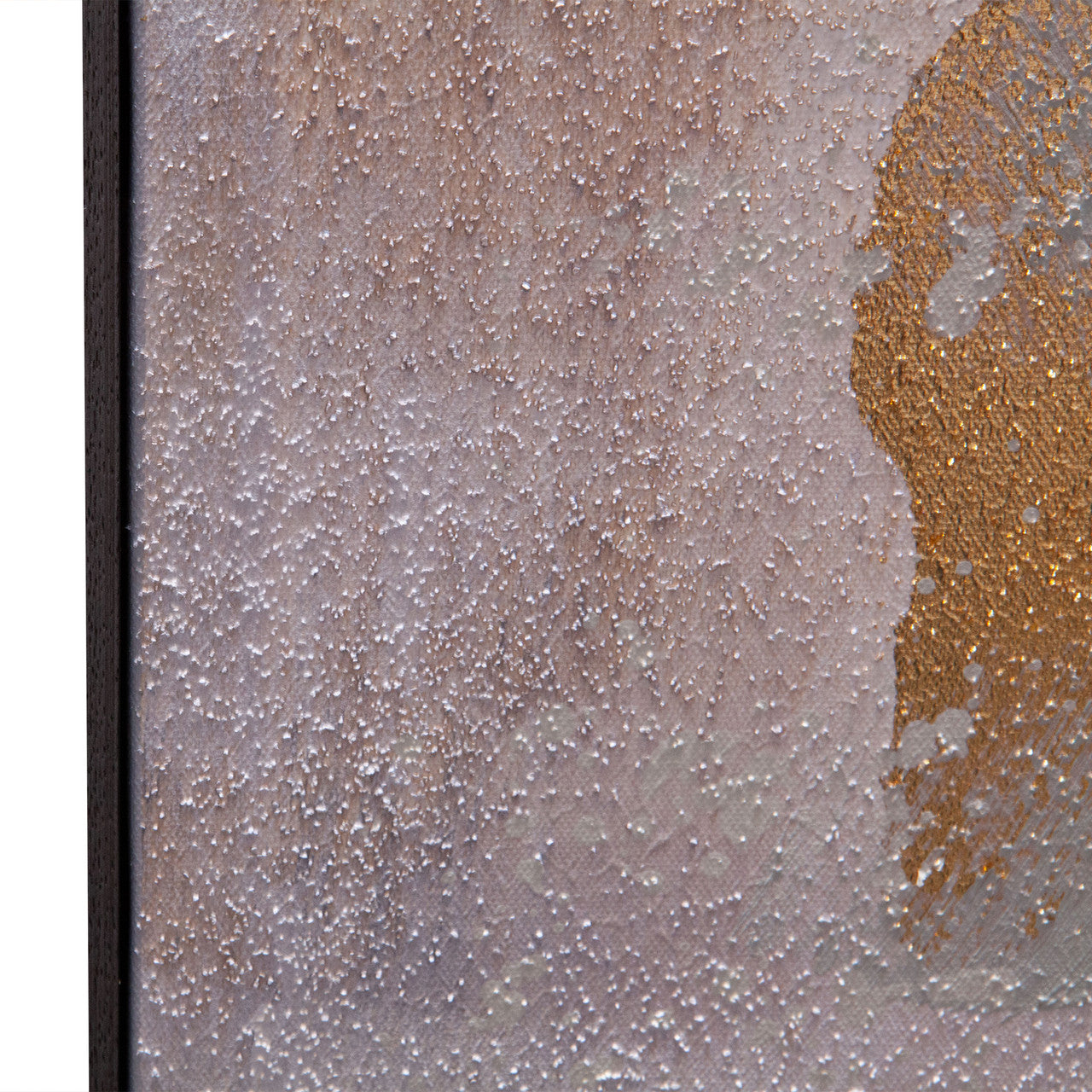Circular Symphony Hand Painted Framed Diptych