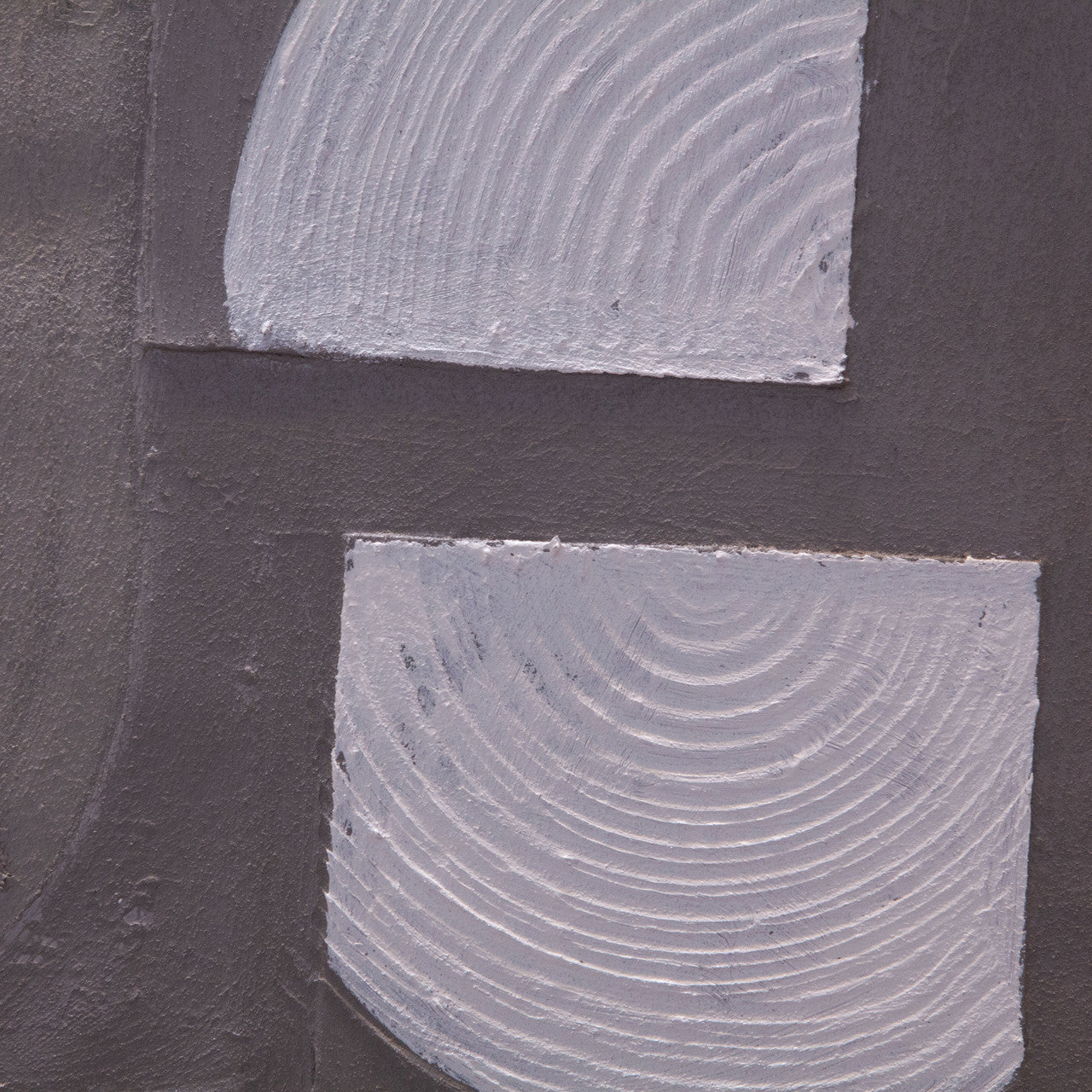 Cutout Collage Hand Painted Framed Diptych