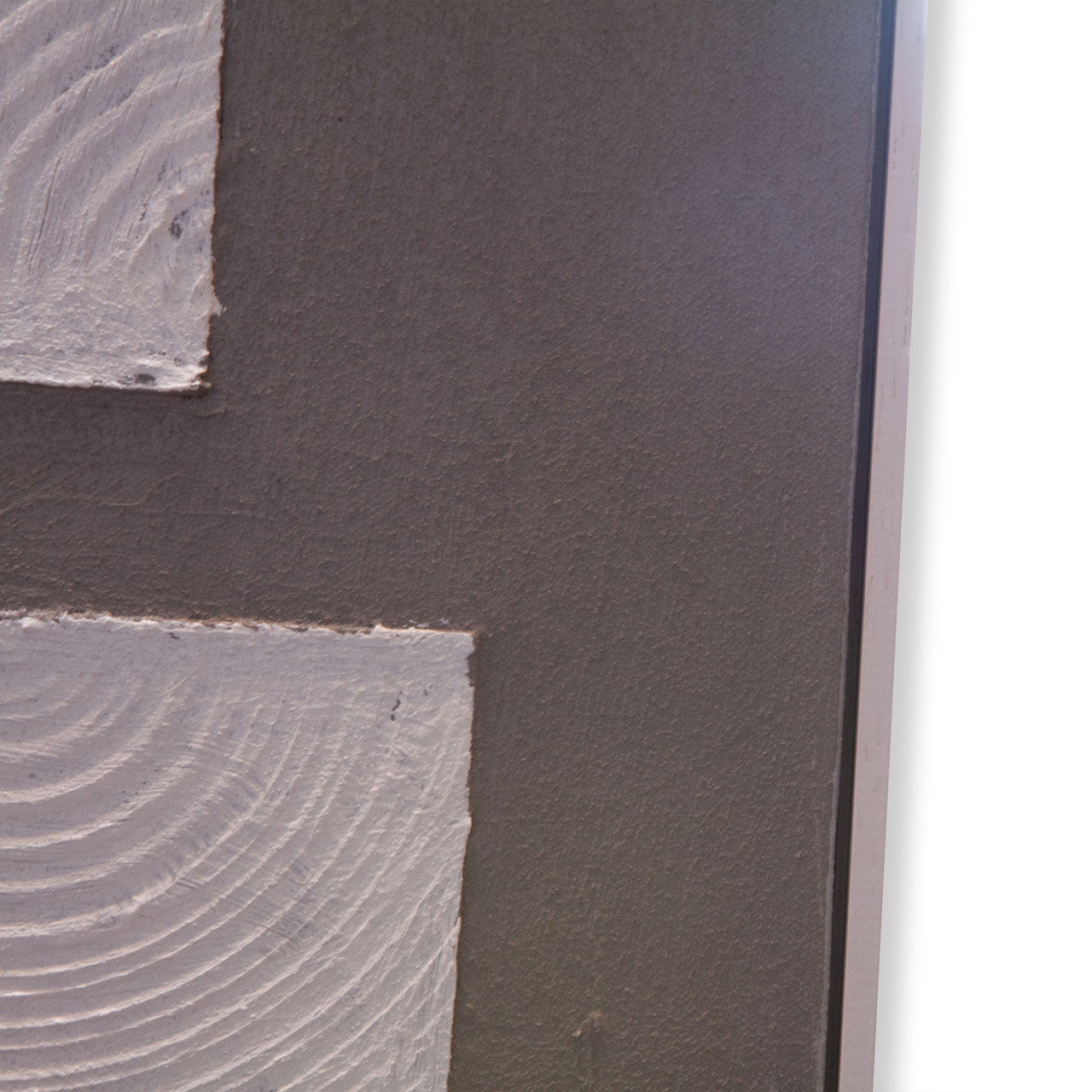 Cutout Collage Hand Painted Framed Diptych