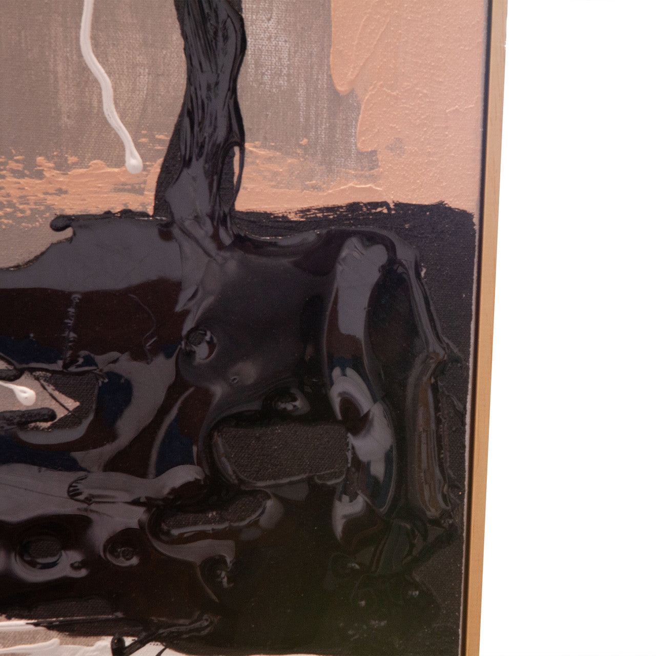 Vistas Unknown Hand Painted Framed Diptych