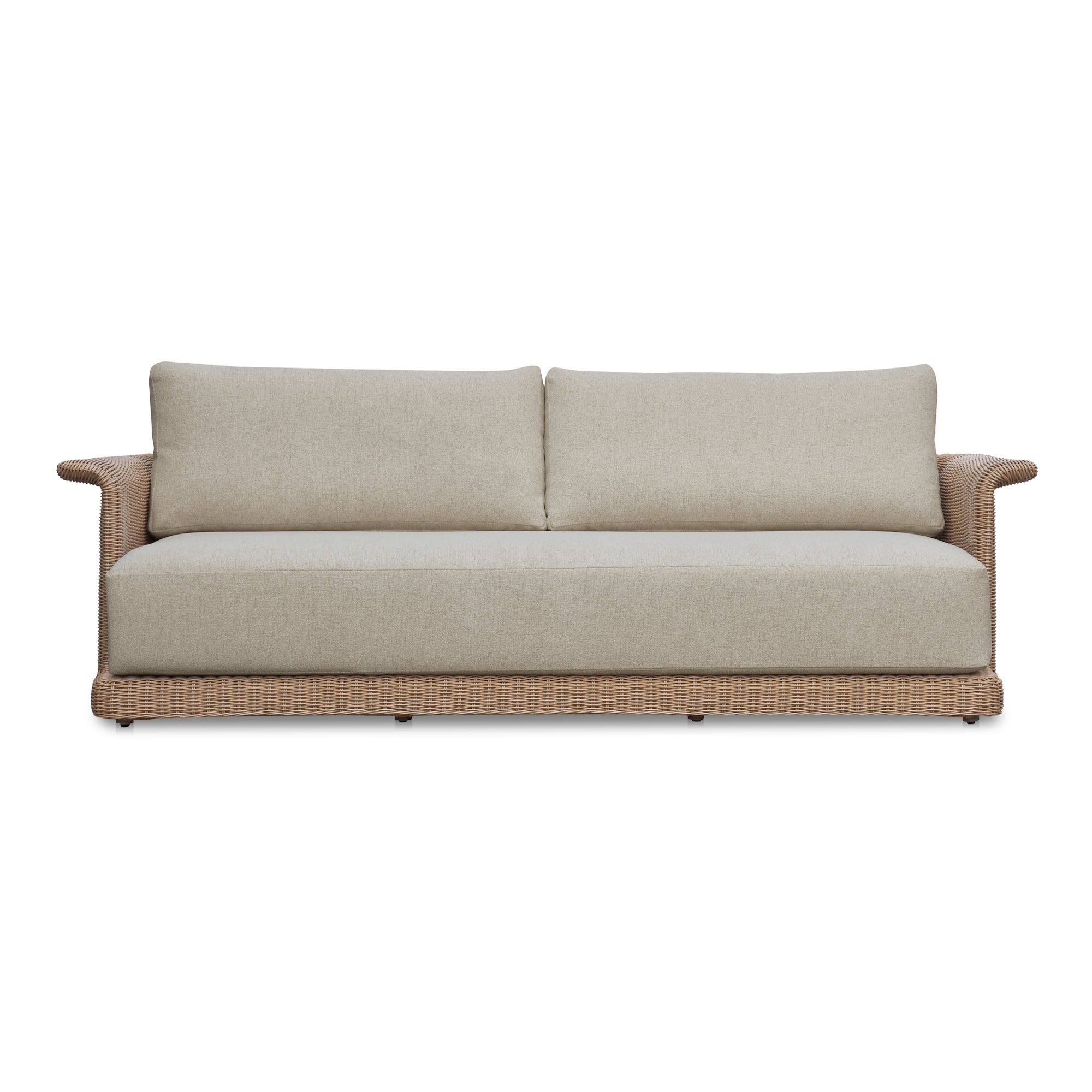 Meredith Outdoor Sofa Beige by Moe's Home Collection
