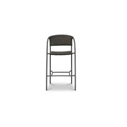 Zola Outdoor Bar Stool Dark Brown by Moe's Home Collection