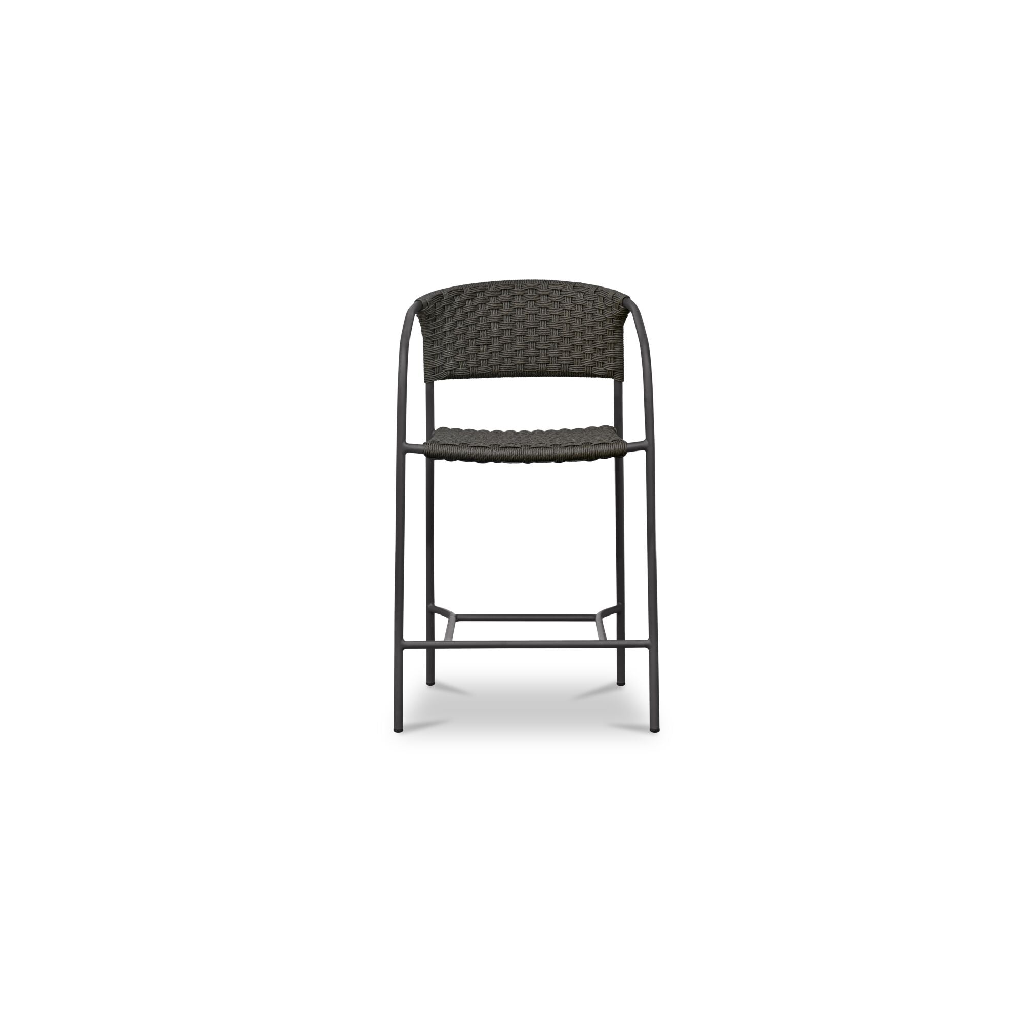 Zola Outdoor Counter Chair Dark Brown by Moe's Home Collection