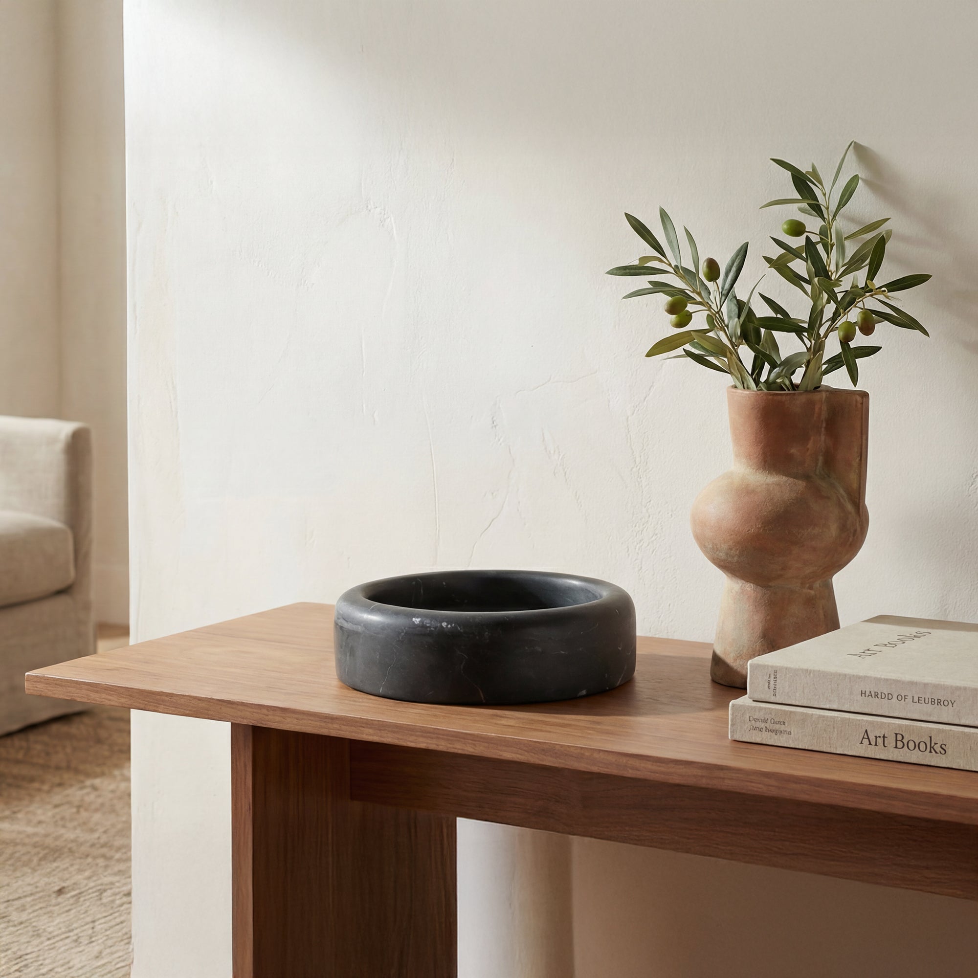 Anais Catchall Black Marble by Moe's Home Collection - view 2