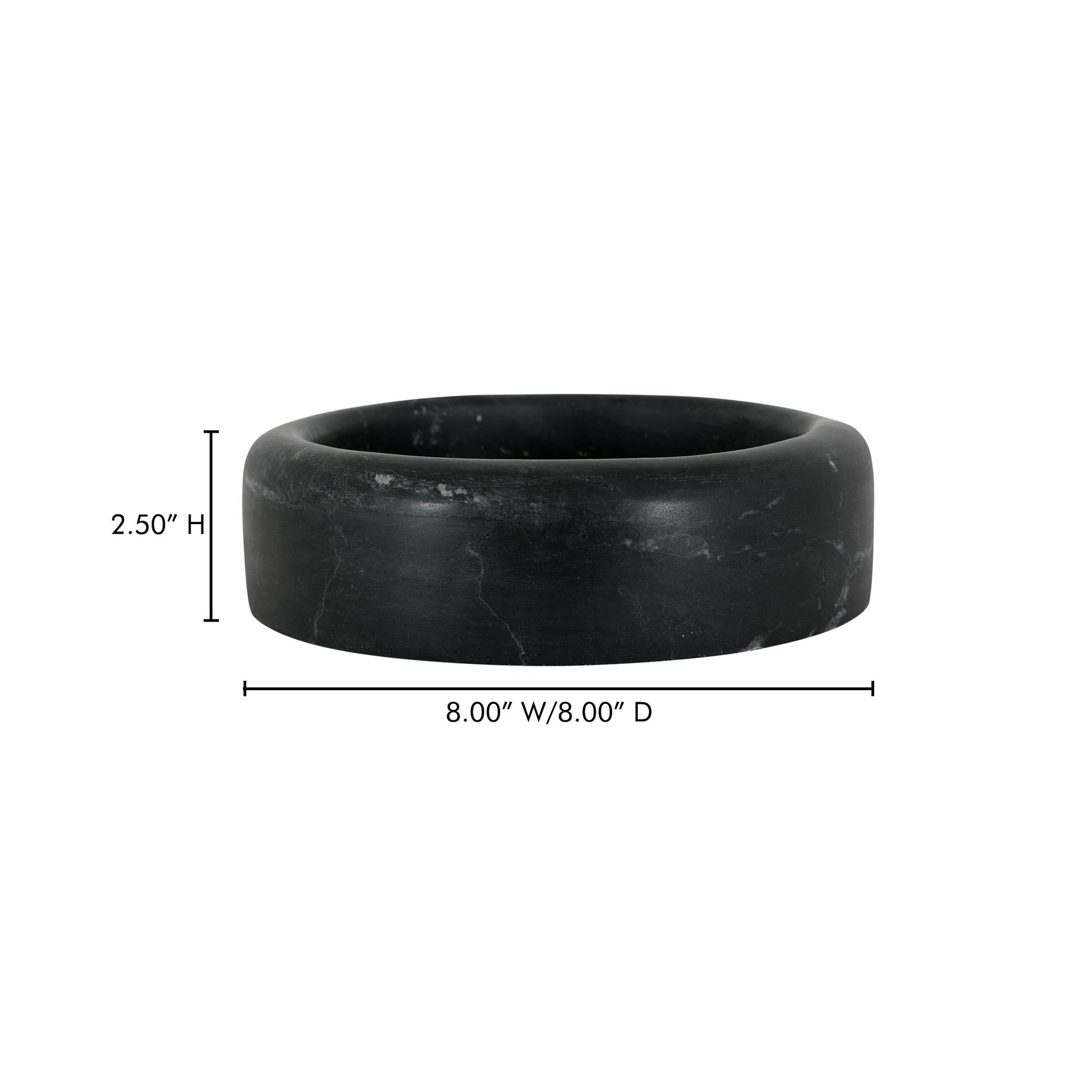 Anais Catchall Black Marble by Moe's Home Collection - view 3