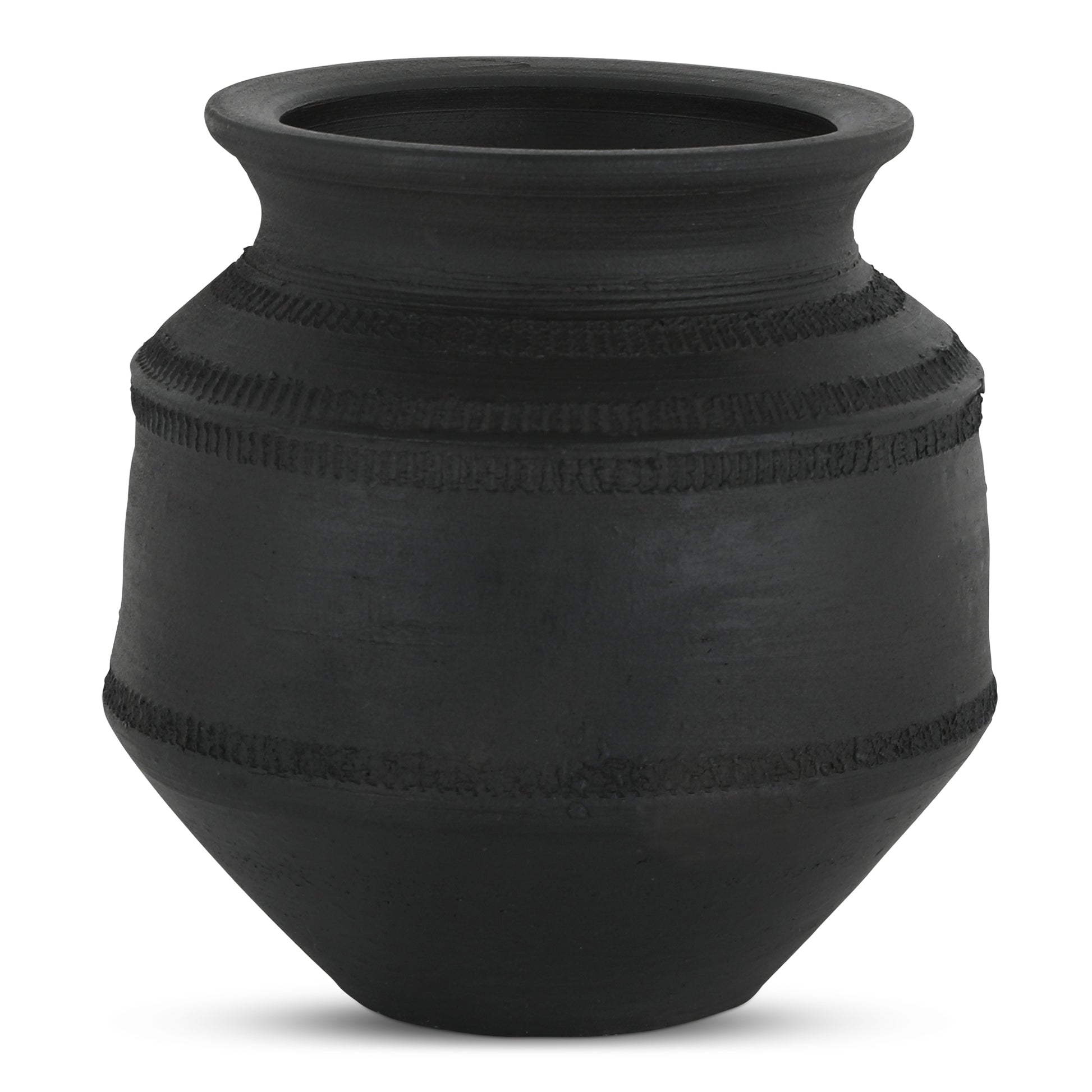 Astra Vessel Black Terracotta by Moe's Home Collection