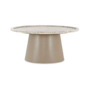 Kimberley Coffee Table White Marble by Moe's Home Collection