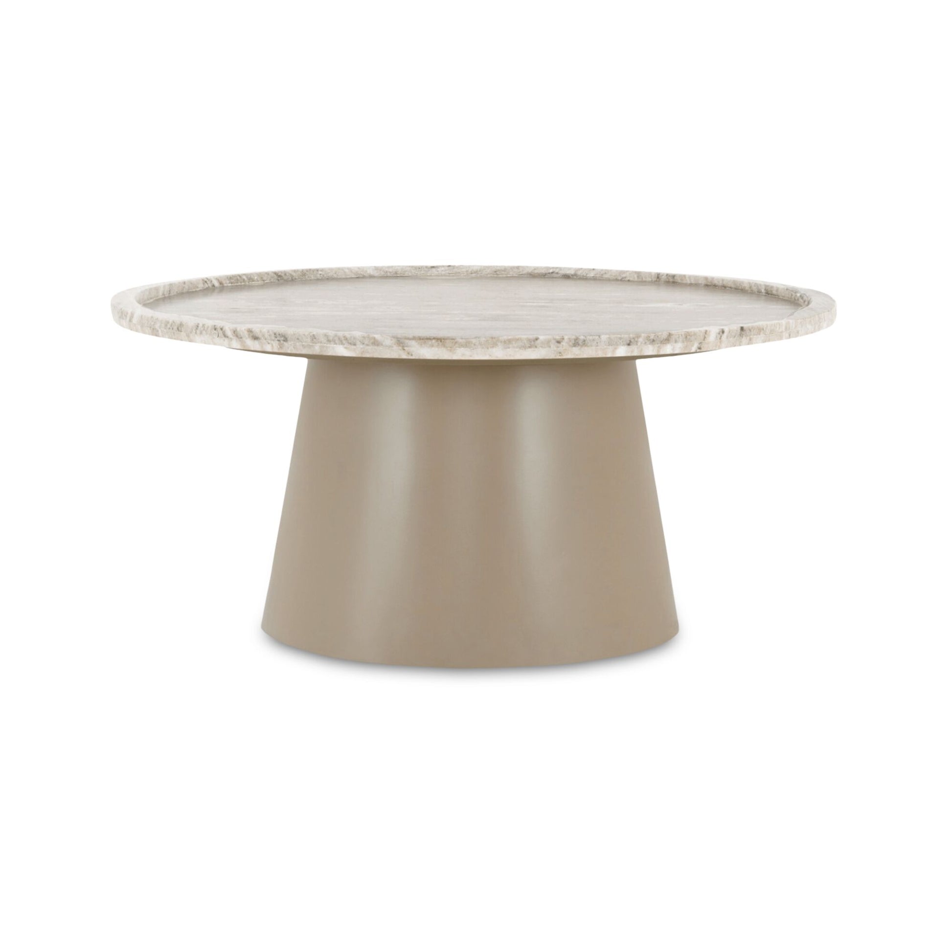 Kimberley Coffee Table White Marble by Moe's Home Collection