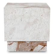 Layla Side Table Breccia Marble by Moe's Home Collection