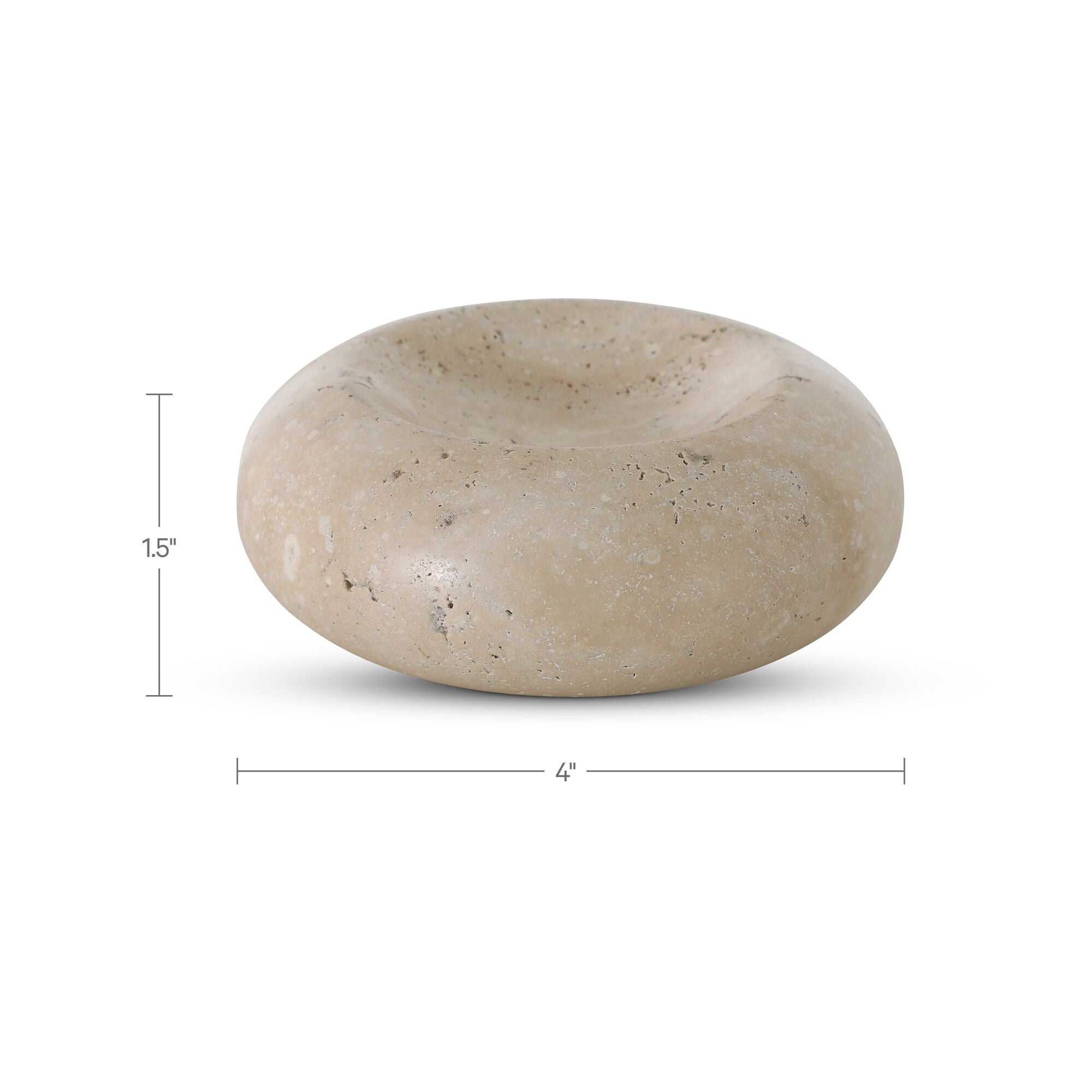 Neso Catchall Natural Travertine by Moe's Home Collection - view 3