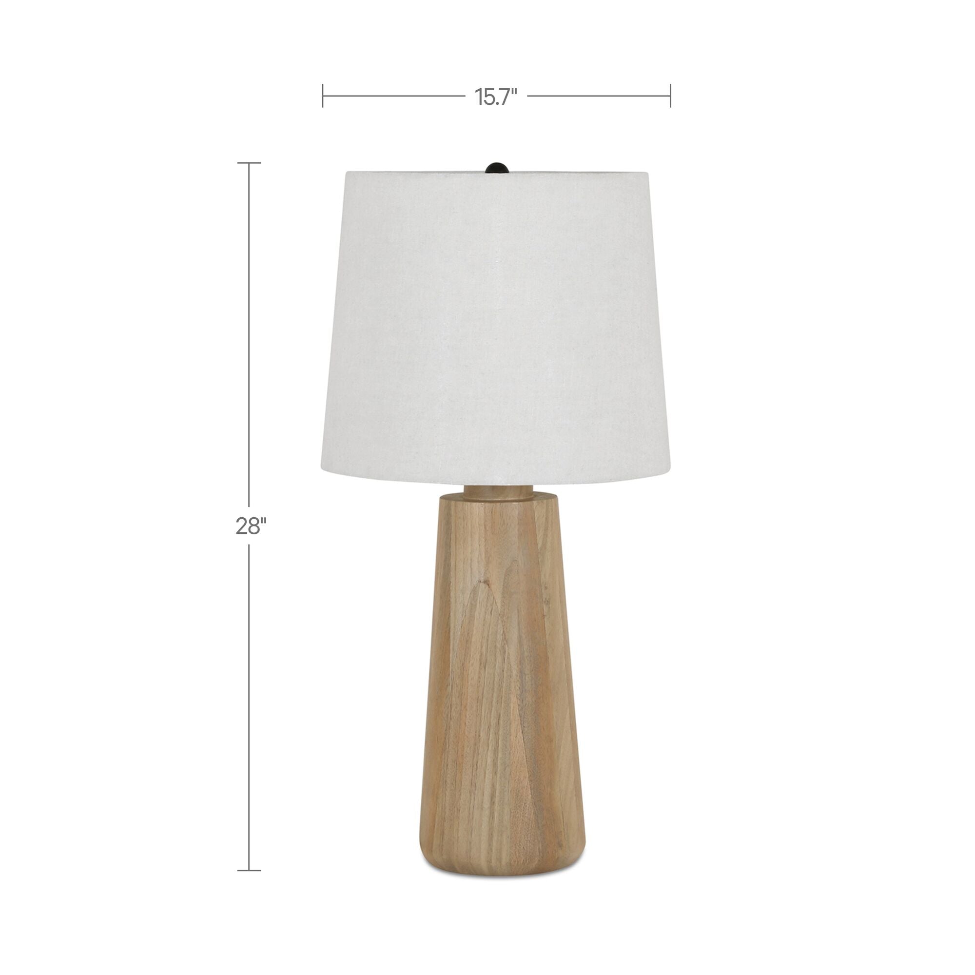 Ivy Table Lamp Natural by Moe's Home Collection - view 3