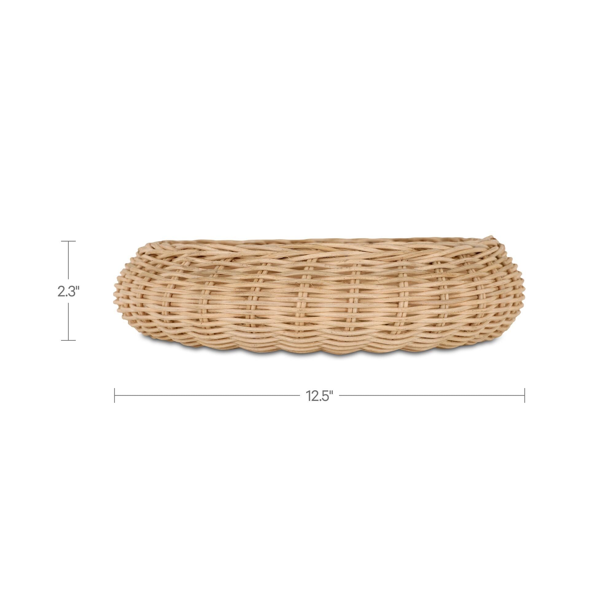 Harding Wicker Bowl Natural by Moe's Home Collection - view 3