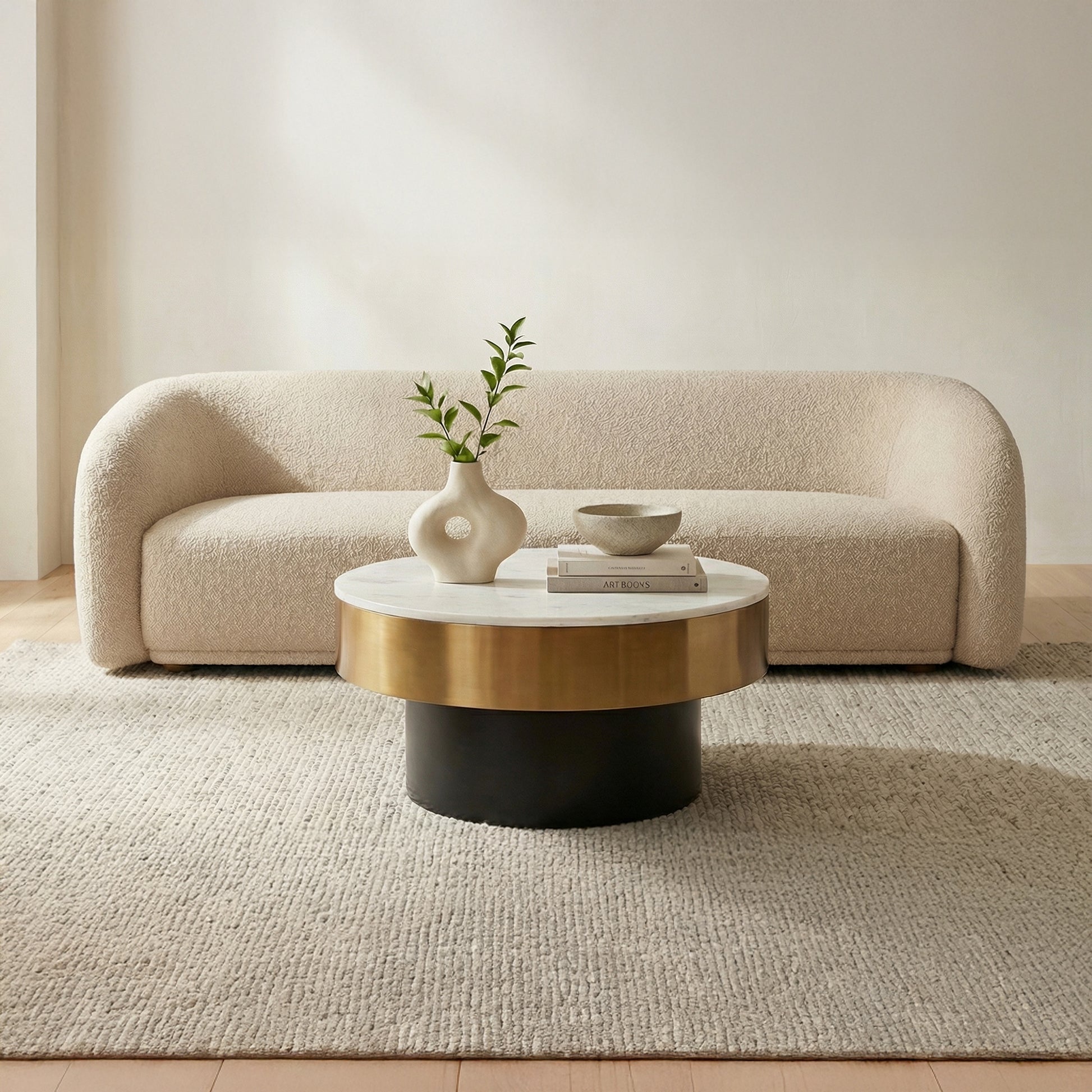 Dado Coffee Table White by Moe's Home Collection - view 2