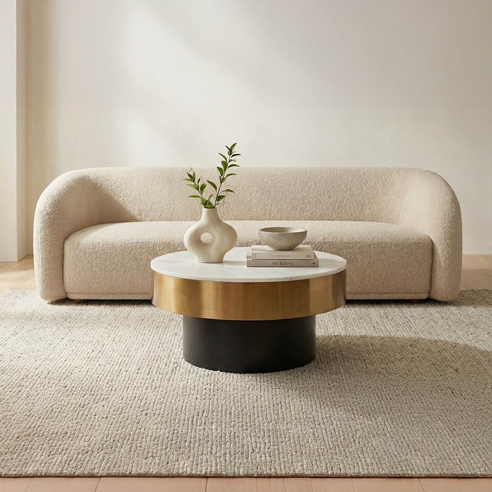 Dado Coffee Table White by Moe's Home Collection - view 2