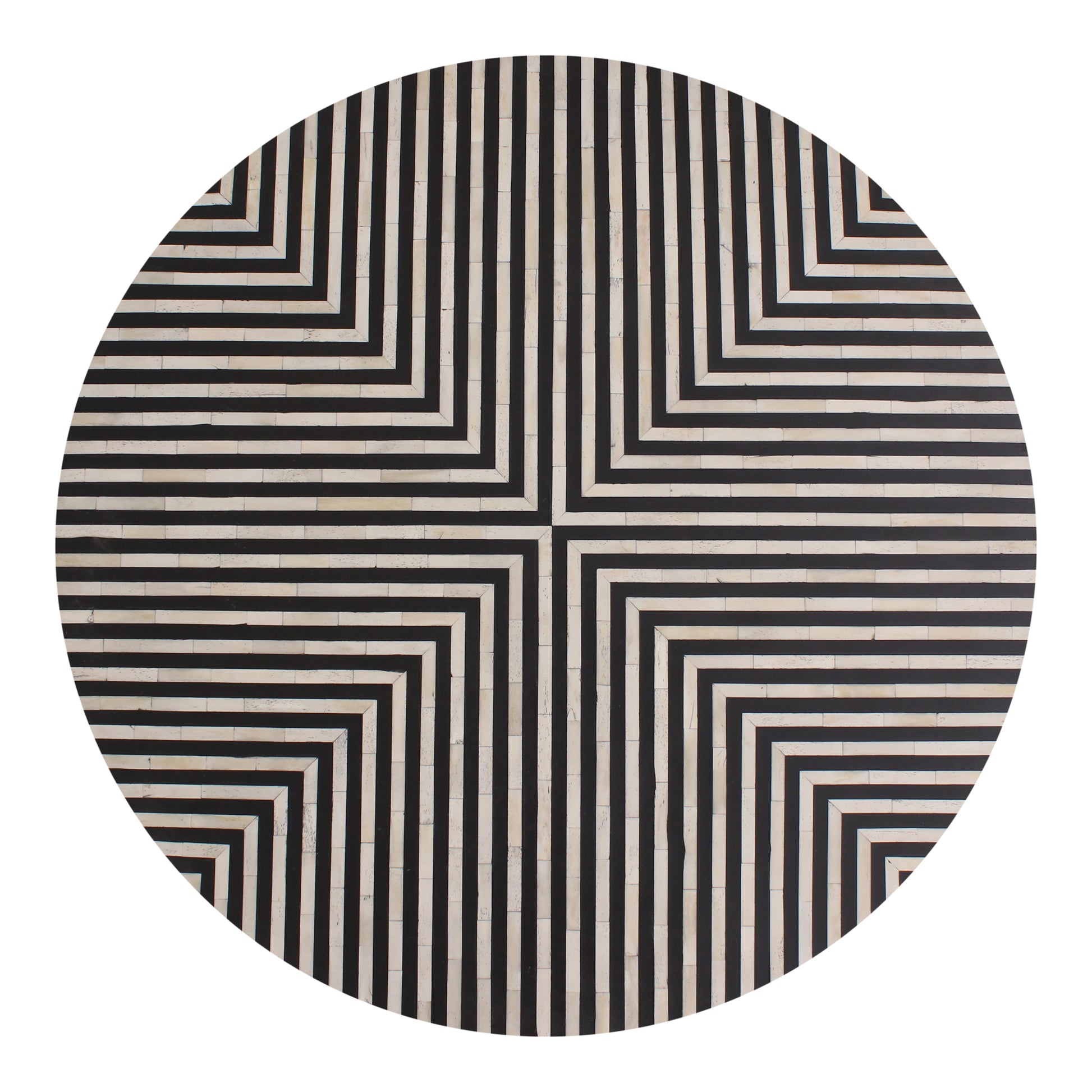 Chameau Small Coffee Table Black and White by Moe's Home Collection - view 3