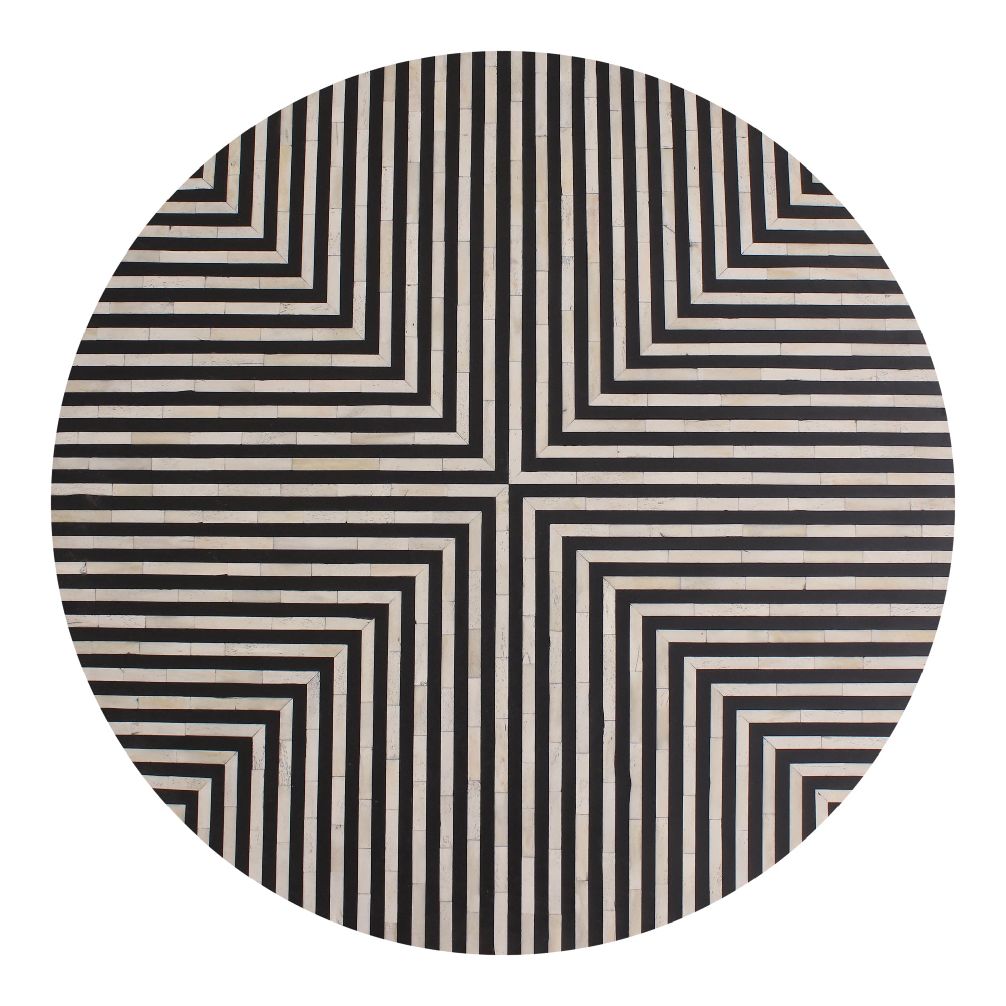 Chameau Small Coffee Table Black and White by Moe's Home Collection - view 3