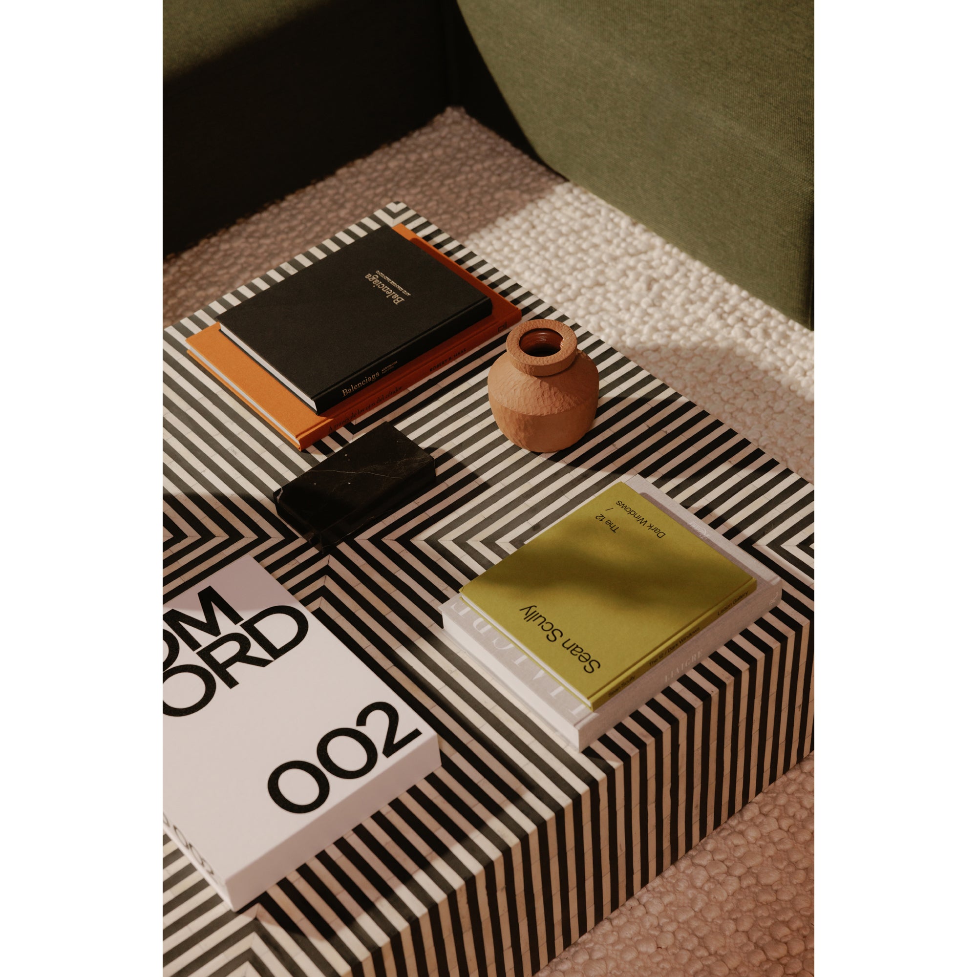 Terning Coffee Table Black and White by Moe's Home Collection - view 5