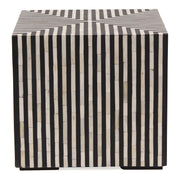 Terning Side Table Black and White by Moe's Home Collection