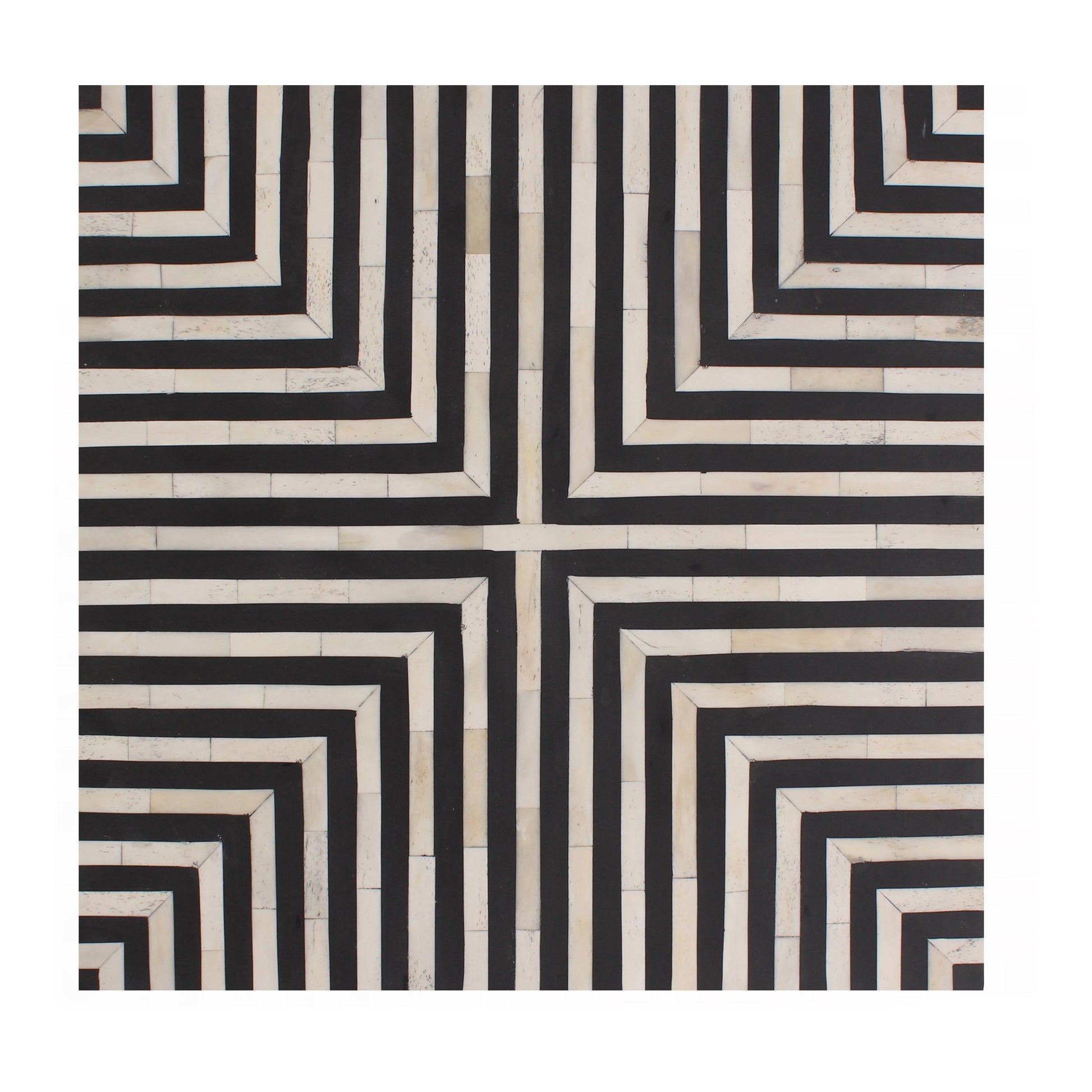 Terning Side Table Black and White by Moe's Home Collection - view 3