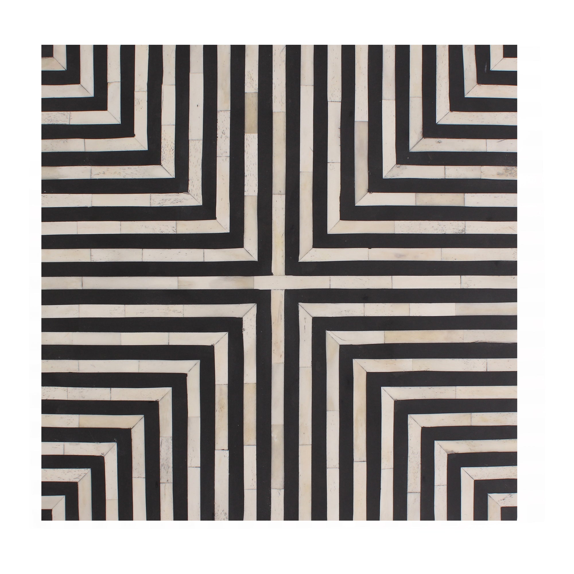 Terning Side Table Black and White by Moe's Home Collection - view 3