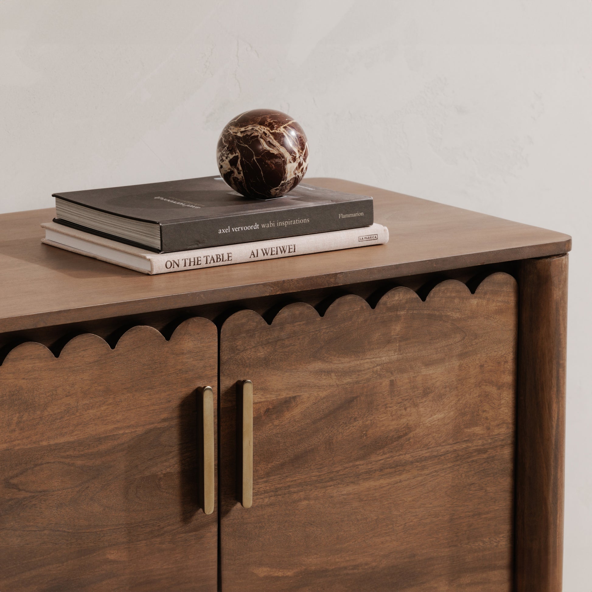 Wiley 4 Door Sideboard Vintage Brown by Moe's Home Collection - view 3