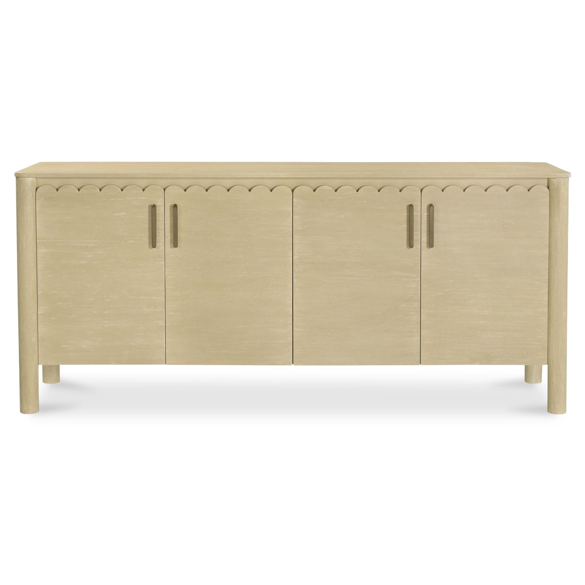 Wiley 4 Door Sideboard Natural by Moe's Home Collection