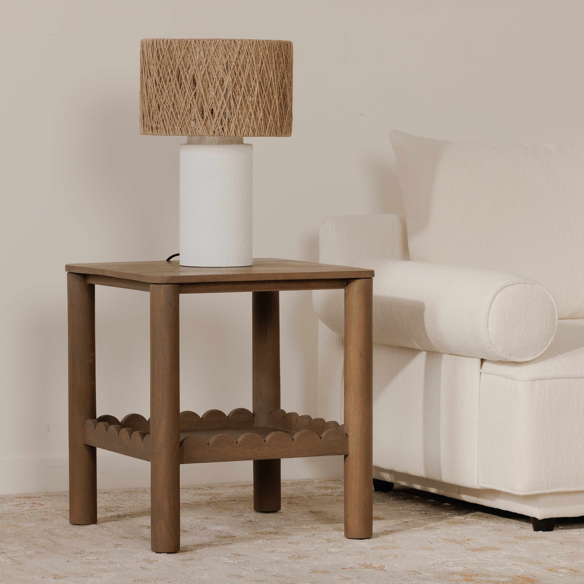 Wiley Side Table Vintage Brown by Moe's Home Collection - view 2