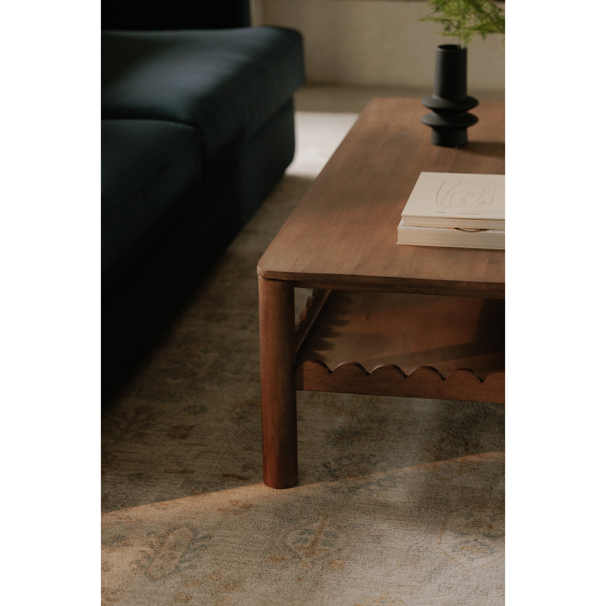 Wiley Coffee Table Vintage Brown by Moe's Home Collection - view 4