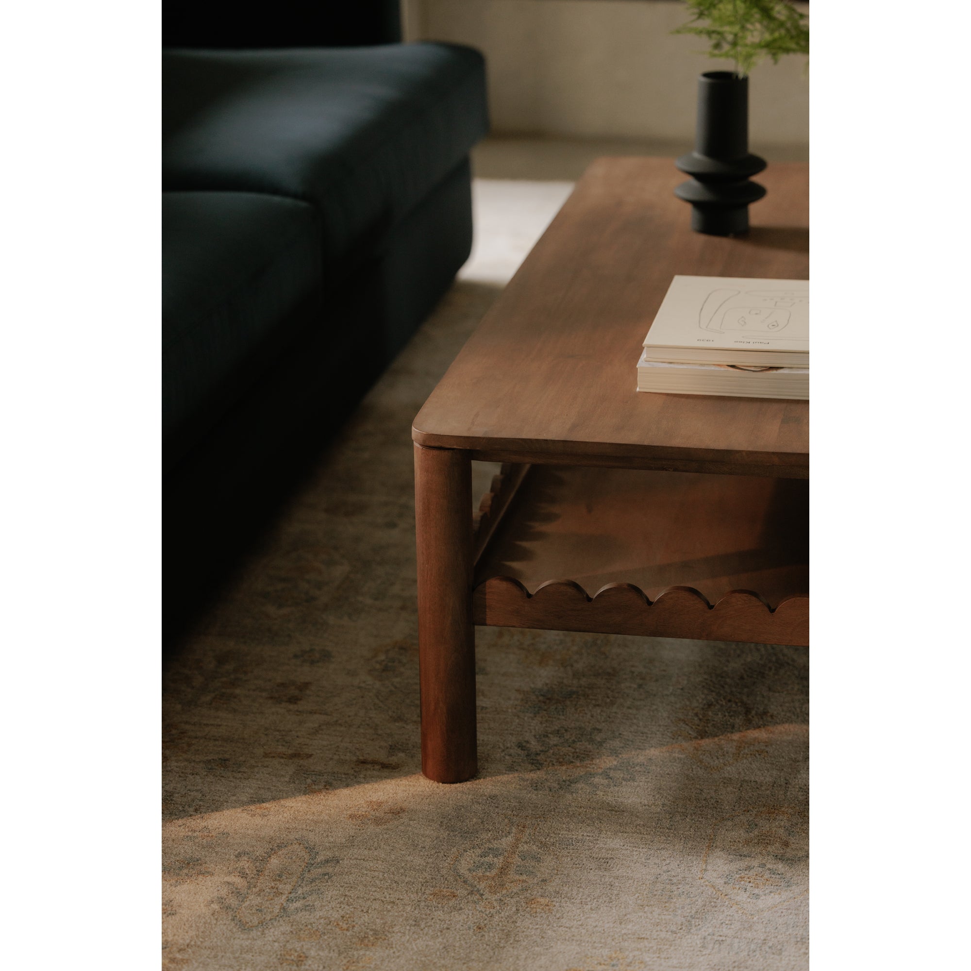 Wiley Coffee Table Vintage Brown by Moe's Home Collection - view 4