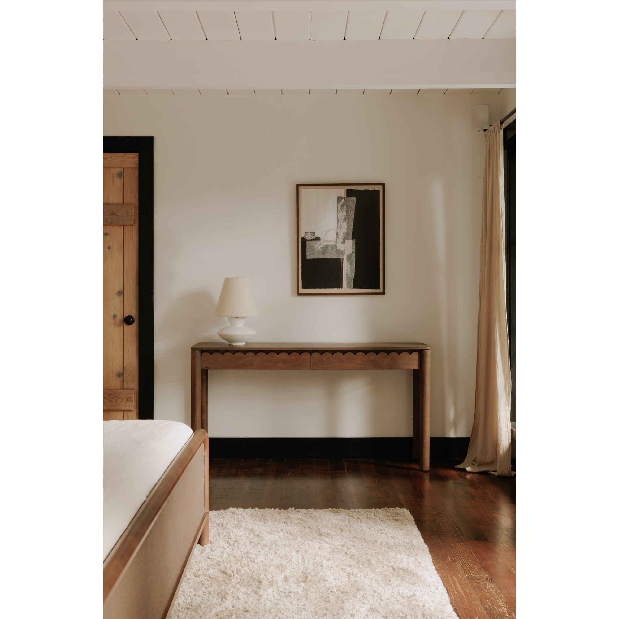 Wiley Console Table Vintage Brown by Moe's Home Collection - view 2