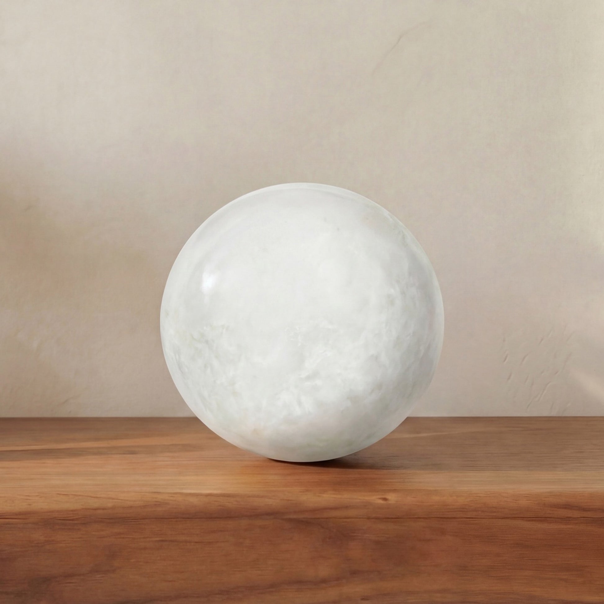 Odessa Sphere Tabletop Accent Green Onyx Marble by Moe's Home Collection - view 2